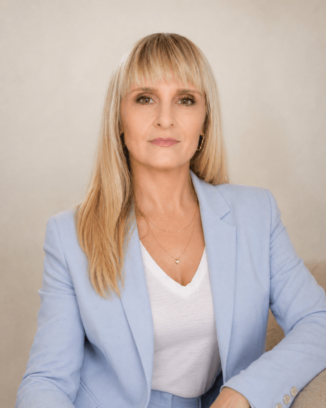 Jelena Radovanovic in blue jacket
